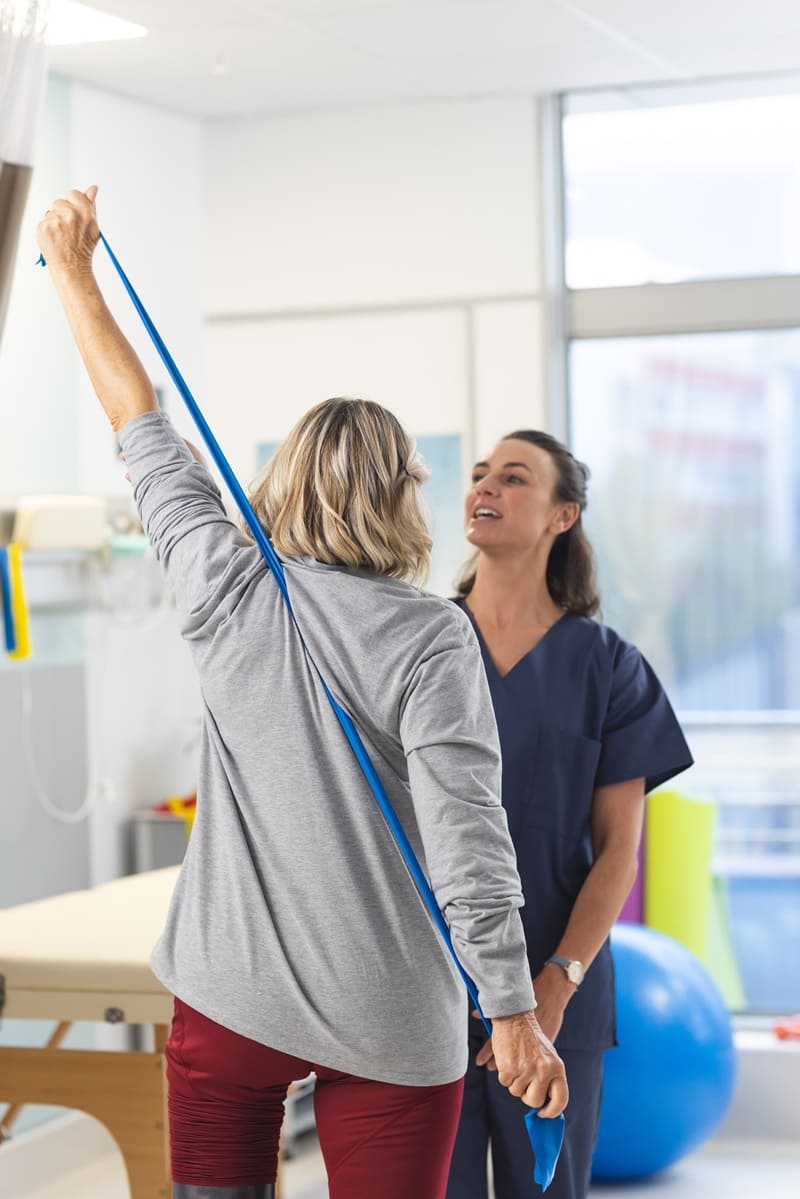 Rehabilitación de estiramientos en Zona Esmeralda